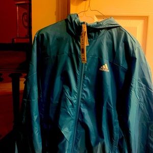 NWT Adidas Windbreaker